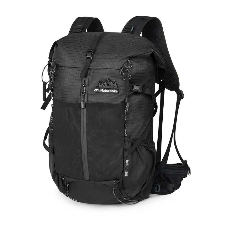 Рюкзак туристичний Naturehike Helium CNK2300016, 30+5 л, чорний Київ - фото 1