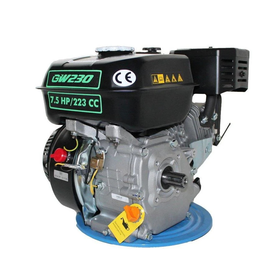 Двигун бензиновий GrunWelt GW230-T/20 Євро 5 (шліци, вал 20 мм, 7.5 к.с.) Харків - фото 3