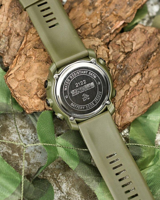 Тактичні протиударні водостійкі годинники Skmei ВТ5938 Одеса - фото 6