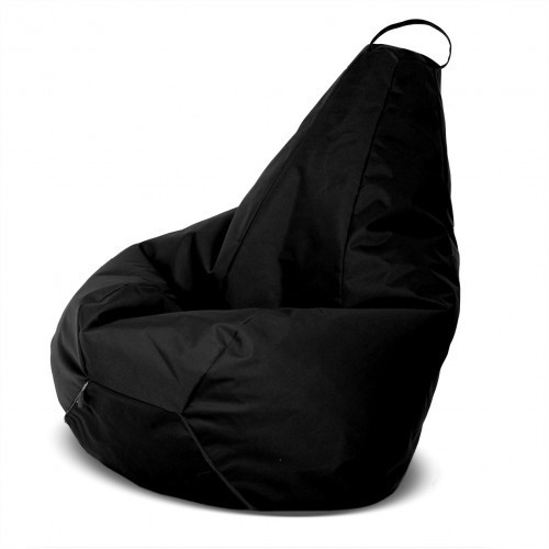 Кресло-груша Хатка Черная Большая 90х130 Киев - изображение 2