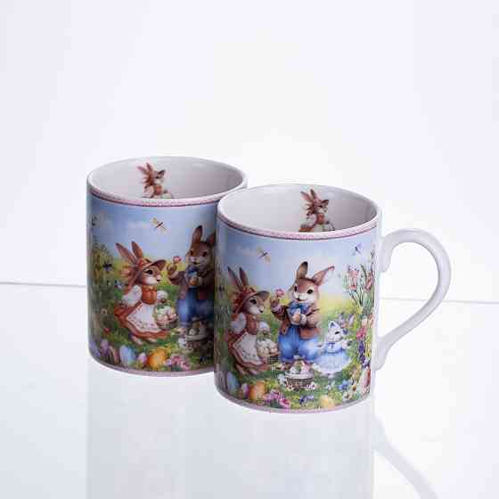 Набір чашок порцелянових Rabbit Family 220 мл 2шт HP-7323-8 Коломия