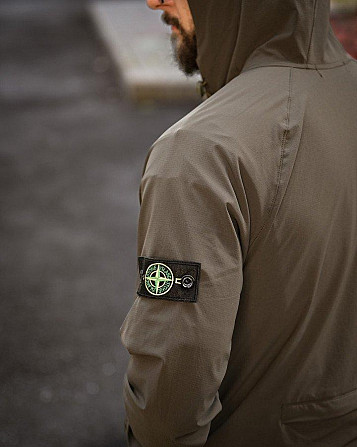 Міська Вітровка Stone island кишеня oliva 4 люкс ДЛ7037 Київ - фото 8