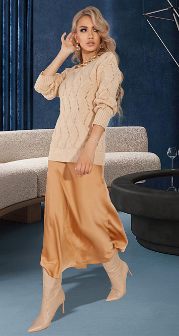 Гарний ажурний светр (46-48) Киев - изображение 3