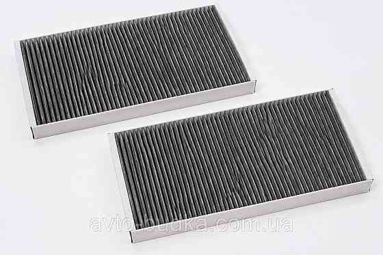 Фильтр салона угольный комплект 2 шт ALPHA FILTER Renault Laguna III (AF5215a-2) Новый Роздол