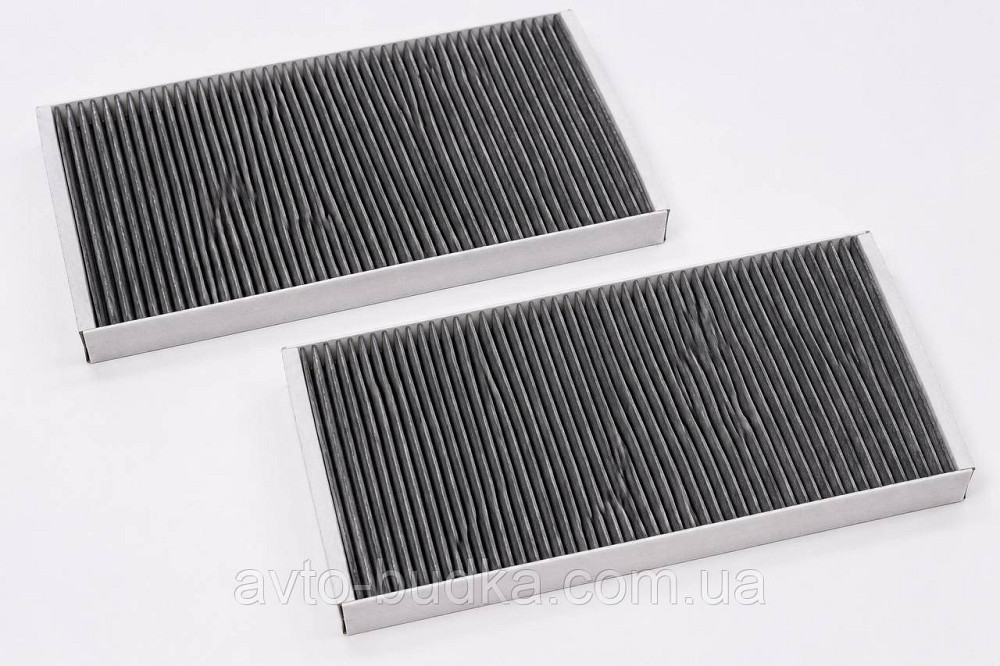 Фильтр салона угольный комплект 2 шт ALPHA FILTER Renault Laguna III (AF5215a-2) Новый Роздол - изображение 1
