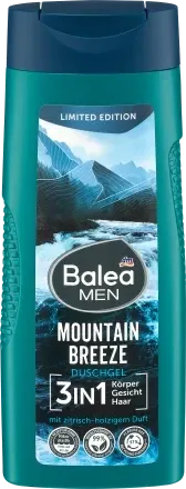 Балеа Гель для душу чоловічий Balea MEN Duschgel Mountain Breeze 3in1, 300 ml Львів - фото 1