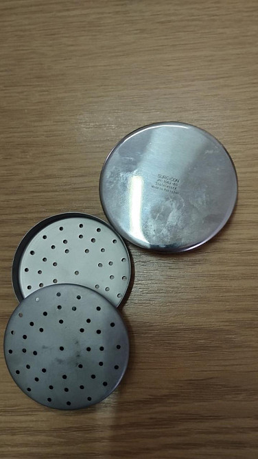 JH-1062-65 Коробка для стерилізації голок, діам=65мм, вис=15мм, в комплекті з внутрішньою коробкою Дніпро - фото 6