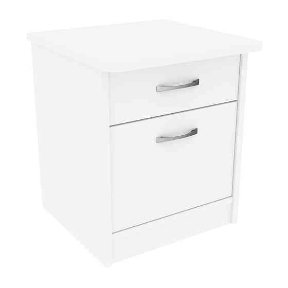 Тумба прикроватная Диана, Белый, 400/400/470 Львов