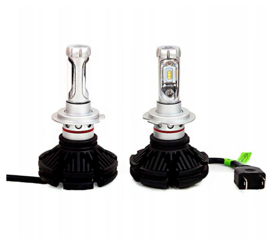 Автомобільні LED-лампи X3-H7 HeadLight 50Вт з активним охолодженням (2 шт.) Київ
