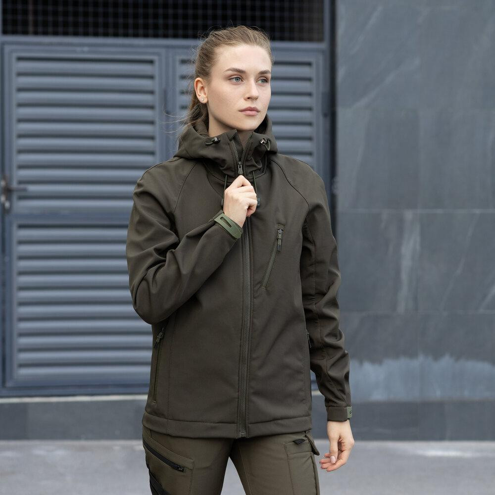 Жіноча тактична куртка хакі Pobedov Matrix Київ - фото 3