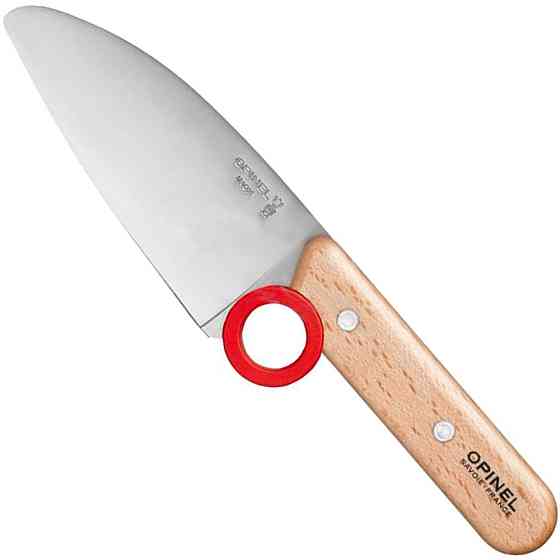 Універсальний Набір Кухонних Ножів 3 предмети Opinel "Le Petit Chef" Red (001746) Нержавіюча сталь Нововолинськ