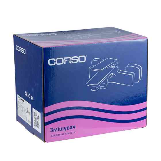 Corso Смеситель RIVA Ø35 для ванны литой CORSO DE-1C139C (9629200) Коломыя