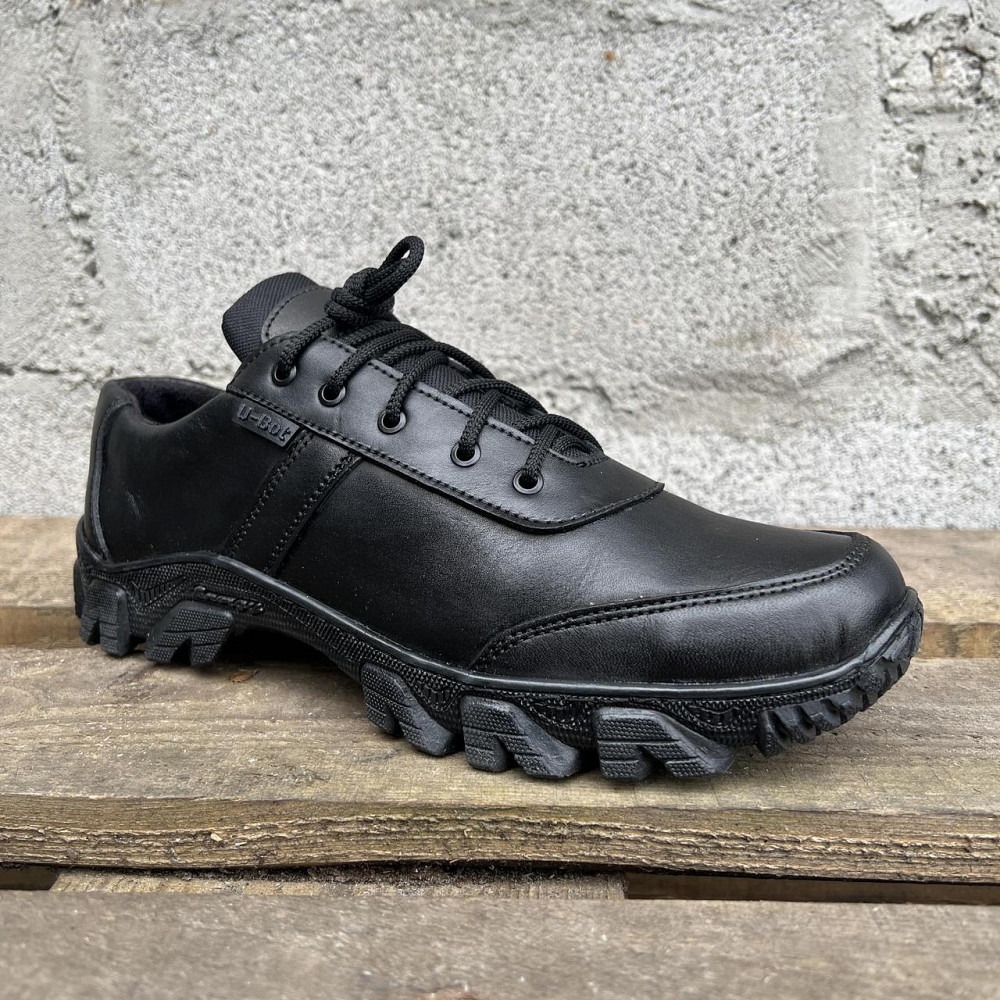 Тактические мужские кроссовки демисезонные военные черные кожаные удобные прочные для охоты и рыбалки Львов - изображение 3