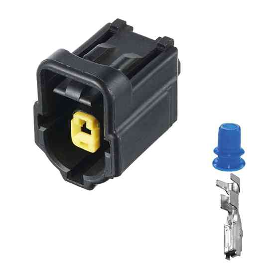 Роз'єм конектор 1-кон., Датчик Давления Масла, 184042-1, 174878-7, TE Америка, Японія, Корея Daewoo, Ford, Mazda Київ