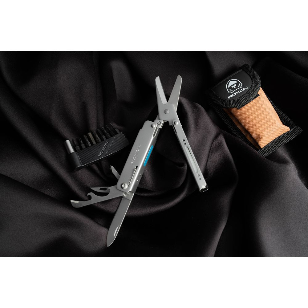 Міні мультитул Roxon M3 зі змінними бітами, сірий Киев - изображение 18