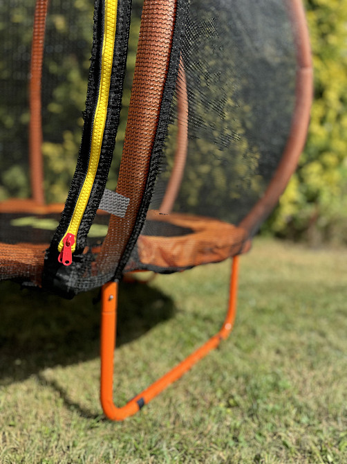 Батут дитячий із захисною сіткою WCG Pumpkin (W-1008T) для дітей Київ - фото 7