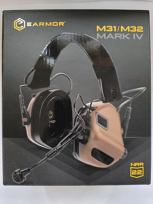Навушники активні Earmor M32X Mark4 (Койот) Вінниця - фото 4