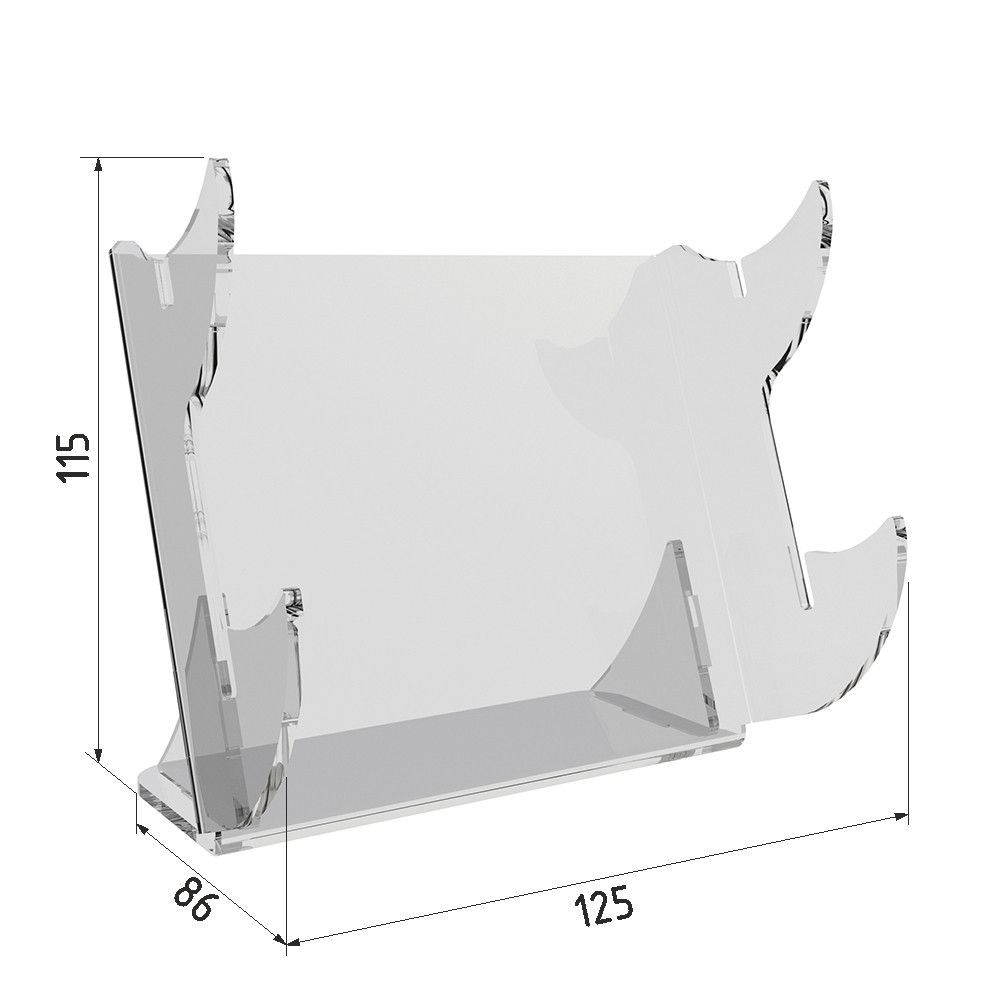 Подставка под ножи  EKOSTAR 2 ярусов настольная Киев - изображение 3