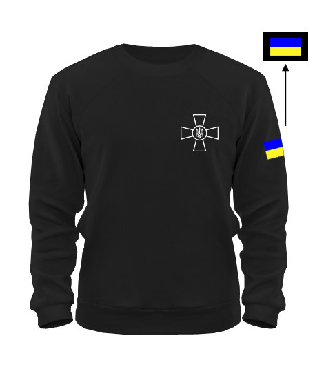 Світшот ЗСУ | Збройні Сили України Бордовый, L Чернівці - фото 1