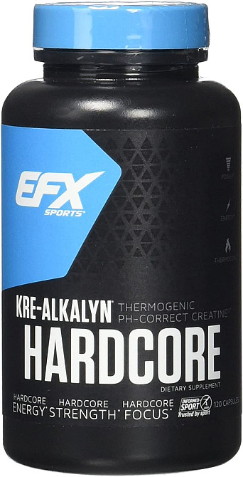 Креалкалин EFX Kre-Alkalyn Hardcore 120 Capsules Луцк - изображение 1