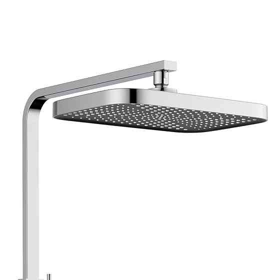 Душова система універсальна Qtap Sloup термостатична на два споживачі QTSL57103KNC Chrome Київ