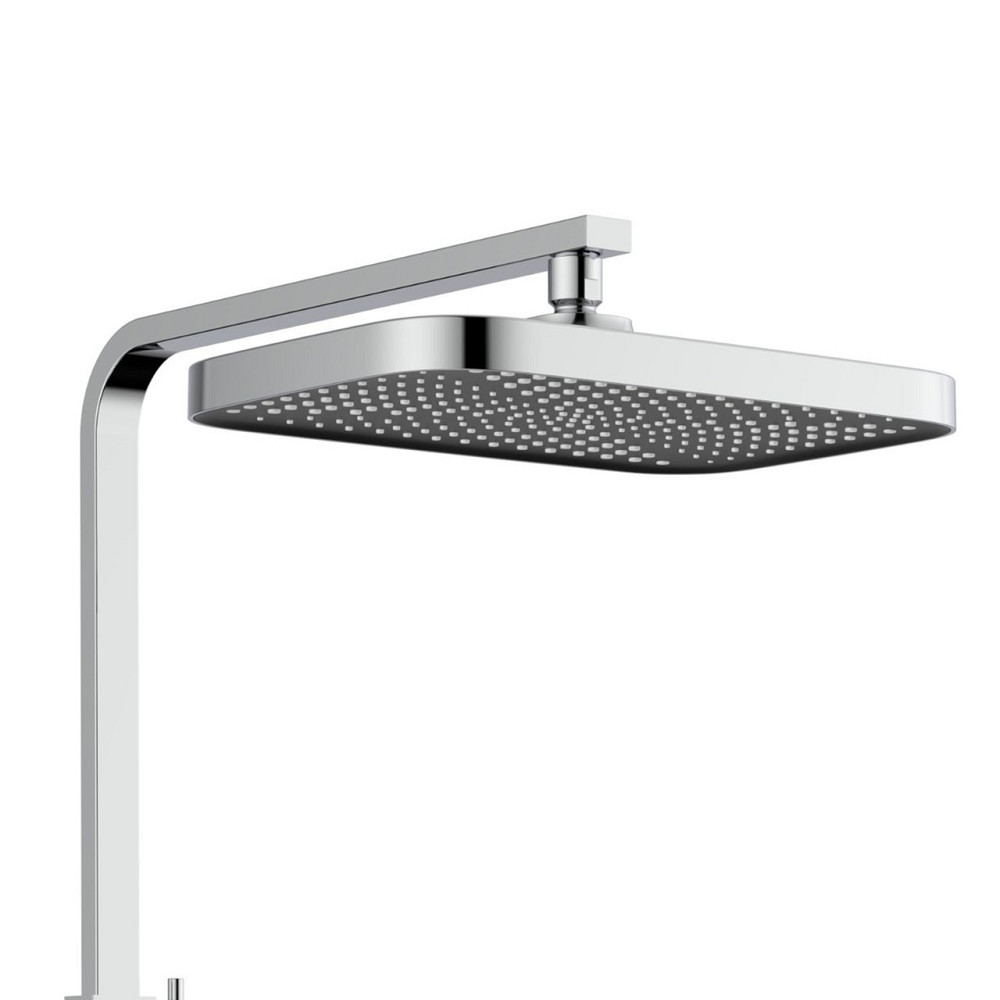 Душова система універсальна Qtap Sloup термостатична на два споживачі QTSL57103KNC Chrome Київ - фото 5