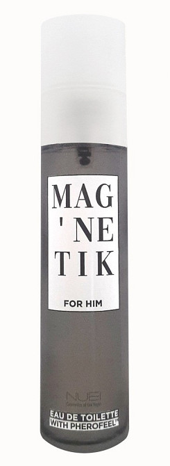 Чоловіча туалетна вода з феромонами Mag'netik for Him від NUEI 50 мл Sex Aura Київ - фото 2