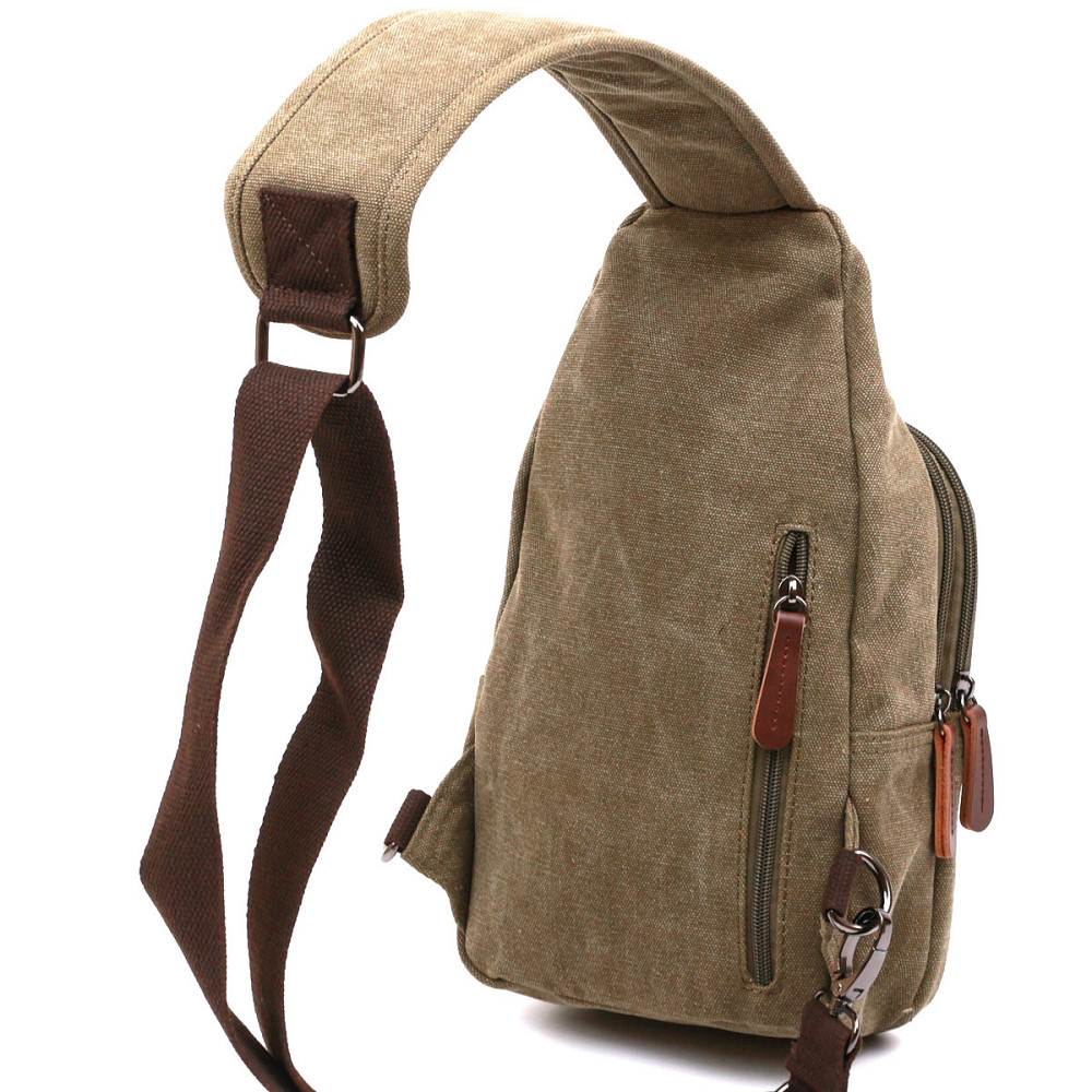 Функціональна чоловіча сумка через плече Vintage 20386 Зелений Київ - фото 8