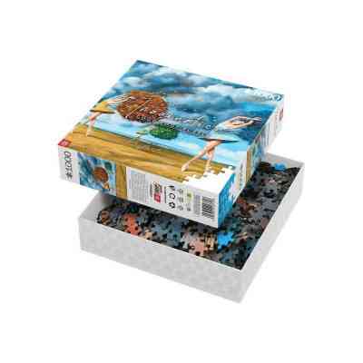 Пазл GoodLoot Imagination: Rafal Olbinski The Shape of Color Green 1000 елементів (5908305243717) Вінниця