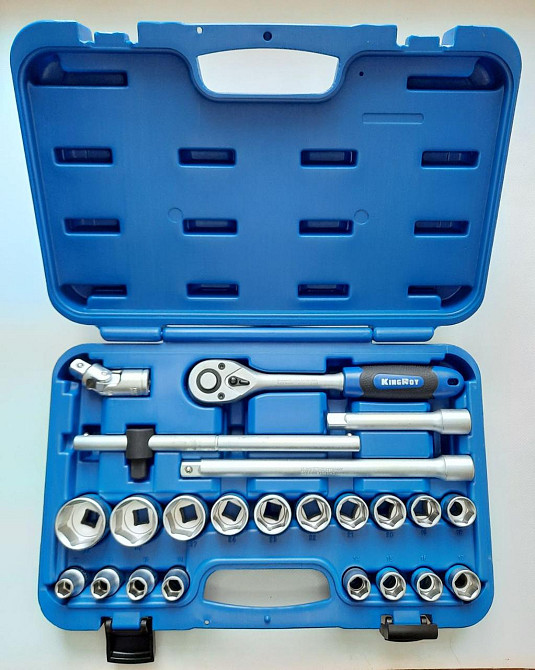 Набір інструменту 23 пр. 1/2&quot; KingRoy 30186-23 Вінниця - фото 1