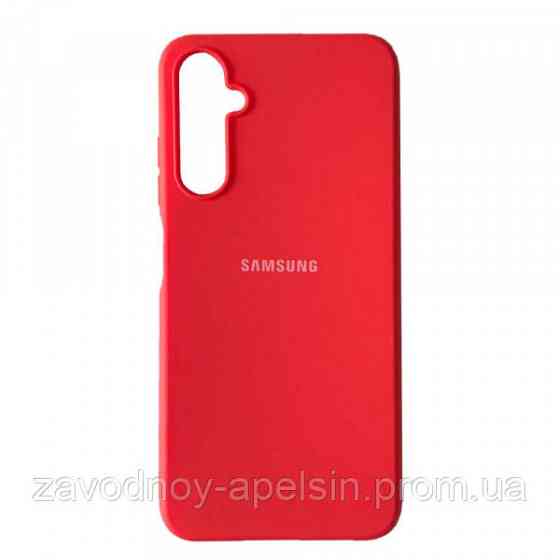 Samsung A15 A155 A156 Силіконовий чохол Мікрофібра (червоний) Одеса