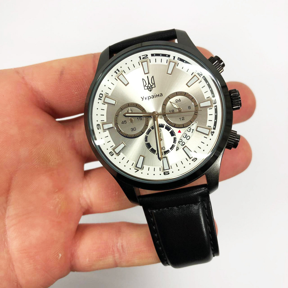 Стильні чорні чоловічі наручні годинники SKMEI, Стильні статусні наручні годинники стрілочні VU-71 Львів - фото 6