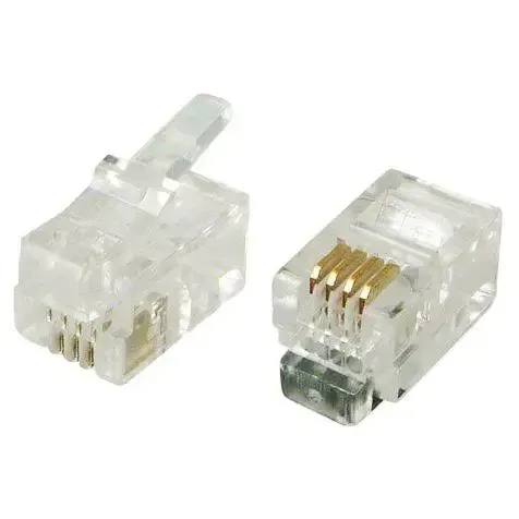 Штекер телефонный 4р4с Полтава - изображение 1