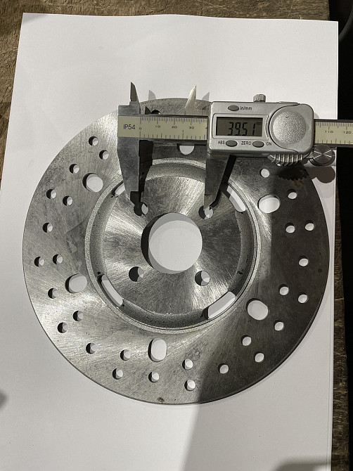 Диск тормозной квадроцикл 10 колеса 006D (задний) Мукачево - изображение 1