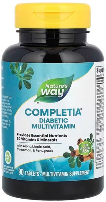 Витамины Nature's Way Completia Diabetic Multi-Vitamin 90 таблеток Киев - изображение 1