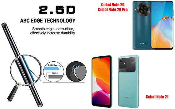 Защитное стекло ArmorGlass для Cubot Note 20, Note 20 Pro, Note 21 – устойчивое к царапинам и ударам Киев