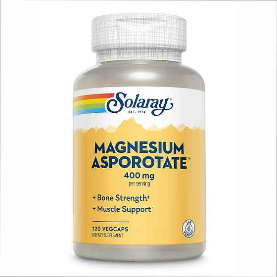 Аспарат магния Solaray Magnesium Asporotate 400mg - 120 vcaps Киев