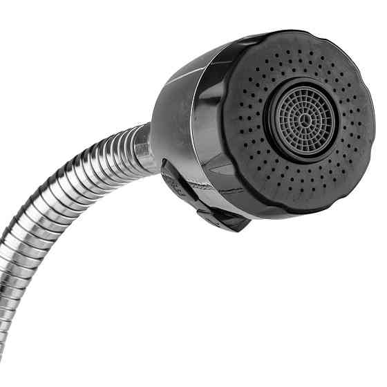Смеситель s43 Ø40 для кухни гусак гофрированный на гайке TAU SM-4B644C (9843150) Киев