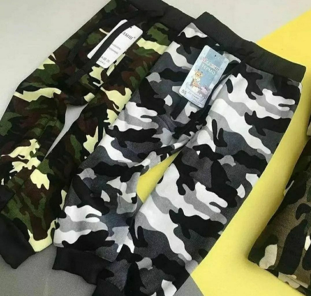 Брюки для мальчиков утепленные флисовые 18-24 мес Киев - изображение 1