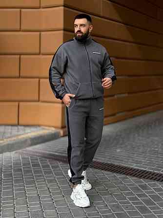 Мужской костюм на змейке XL-XXL, Графит Одесса