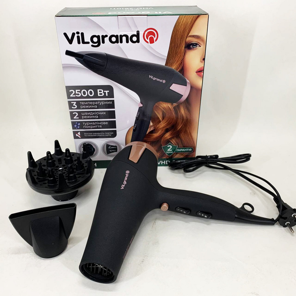 Класичний фен для волосся, Професійний фен оригінал, Професійний фен для роботи Хороший дому KY-33 Львів - фото 14