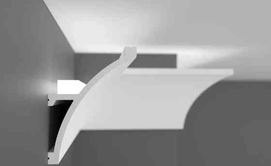 Карниз полімерний Grand Decor KH 921 2000х80х60мм Дніпро