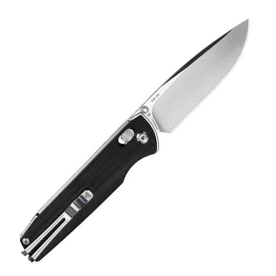 Ніж складаний туристичний SRM Terrier 258L-GB (9.3 см) D2 / G10 чорний Київ