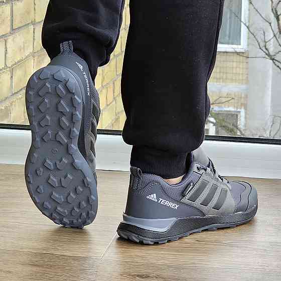 Кросівки Adidas Terrex Чоловічі Сірі Адідас Терекс (розміри: 40,41,42) Відео Обзо Дніпро