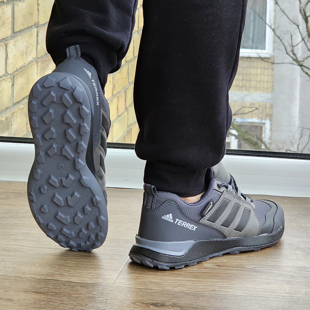 Кроссовки Adidas Terrex Мужские Серые Адидас Терекс (размеры: 40,41,42) Видео Обзо Днепр - изображение 4