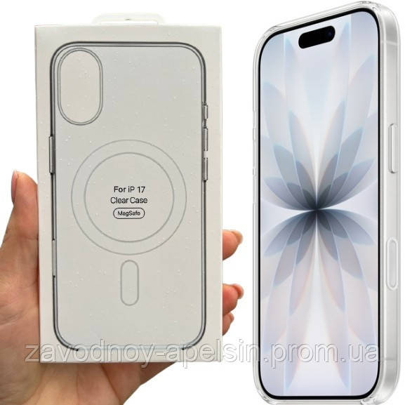 Iphone 17 Прозрачный чехол Магсейф Акрил (PC) Одесса - изображение 3