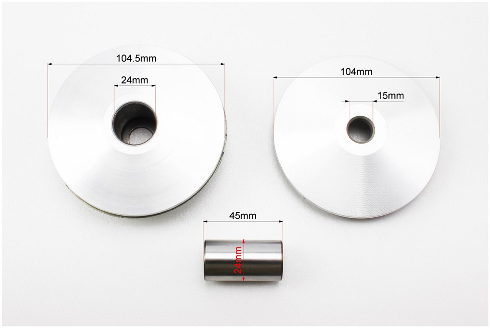 Варіатор передній к-кт Honda LEAD90 + втулка, крильчатка, тип 2 Київ - фото 3