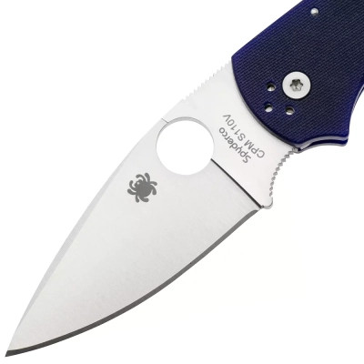 Нож Spyderco Native 5 CPM SPY27 G-10 Cobalt Blue (C41GPCBL5) Винница - изображение 5