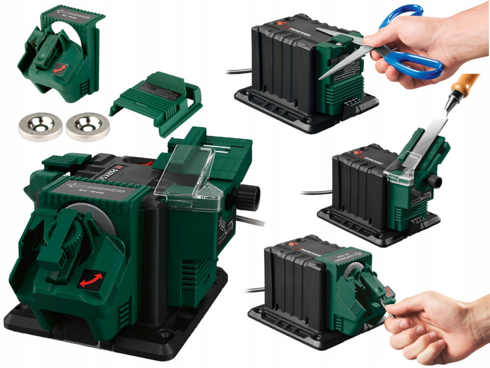 Электрический Точильный станок 4в1 для заточки разных предметов Parkside (PSS 65 C1) Нововолынск - изображение 2