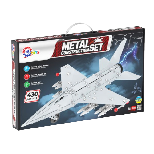 Іграшка Конструктор металевий Технок 9598 Житомир - изображение 4